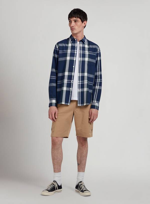  FARAH Cedella Long Sleeve Checked Shirt L